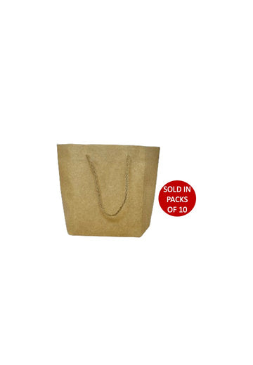 Mini Gift Bag (String Handle) 235x204x75mm (Pack of 10)