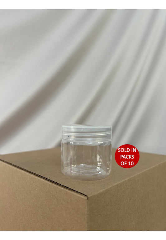50g PET Clear Ointment Jar (Complete Set)