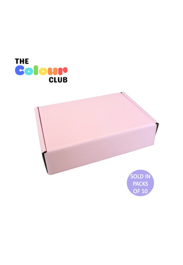 Pale Pink Shipper Box (237x153x58mm) (Pack of 10)