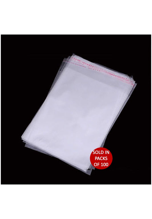 BOPP Self Seal Bag 180x320mm+40mmlip
