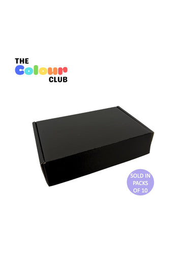 Black Shipper Box (237x153x58mm) (Pack of 10)