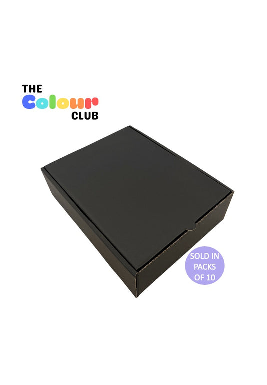 Large Black Shipper Box (285x226x84mm) (Pack of 10)