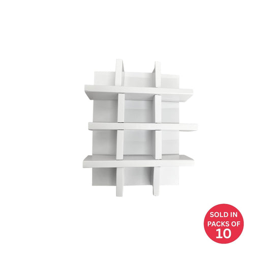 Small Chocolate Box INSERTS ONLYS (White) (Pack of 10)