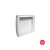 Single Cookie Box (White) 126x125x30mm