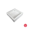 Single Cookie Box (White) 126x125x30mm