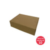 Kraft Shipper Box 330x240x92mm (Pack of 10)
