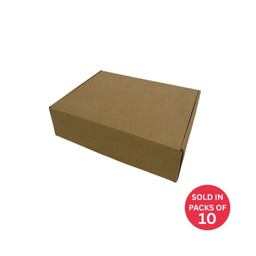 Kraft Shipper Box 330x240x92mm (Pack of 10)