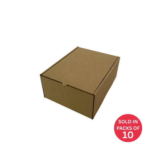 Small Kraft Shipper Box 200x160x87mm (Pack of 10)