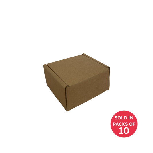 Kraft Shipper Box 105x93x53mm (Pack of 10)