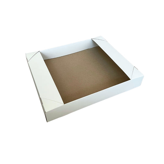 6 Cracker Box (White) 301x250x47mm
