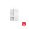 XS Chocolate Box INSERTS ONLY (White) (Pack of 10)