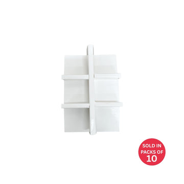 XS Chocolate Box INSERTS ONLY (White) (Pack of 10)