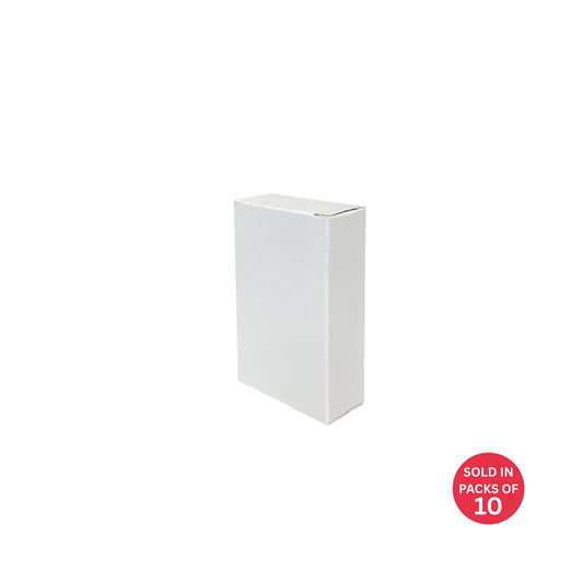 White Soap Box 92x60x26mm (Pack of 10)