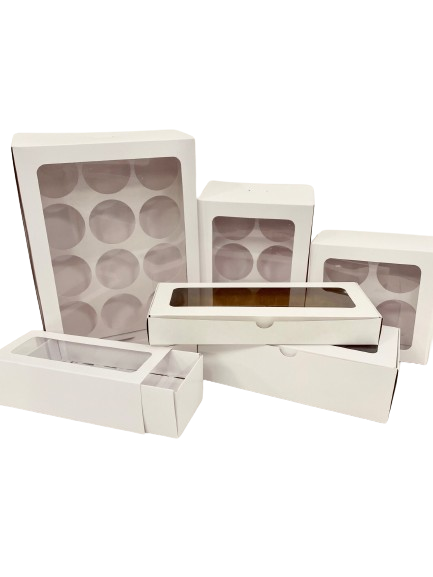 White Confectionary Box Bundle (90 Boxes)