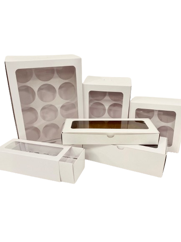 Confectionary Box Sample Pack (White)