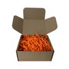 orange narrow shredded paper