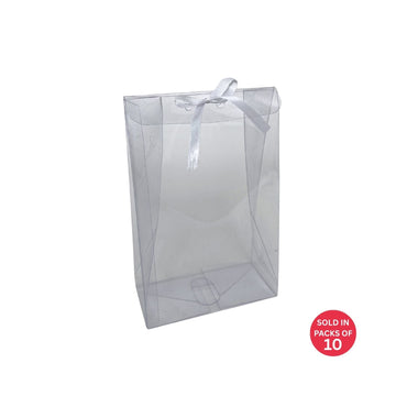 PVC Fudge Pack with Ribbon Holes 177x114x53mm