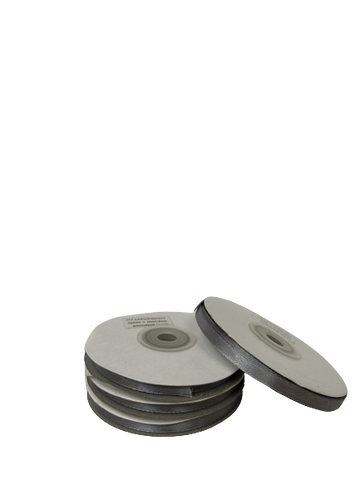 6mm x 30m Satin Ribbon (Grey)
