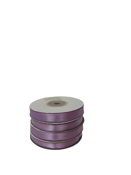 10mm x 30m Satin Ribbon (Lilac)