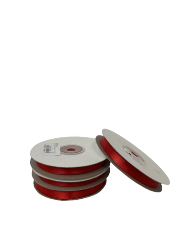 10mm x 30m Satin Ribbon (Red)