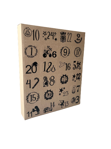 Advent Calendar Kraft In The Box