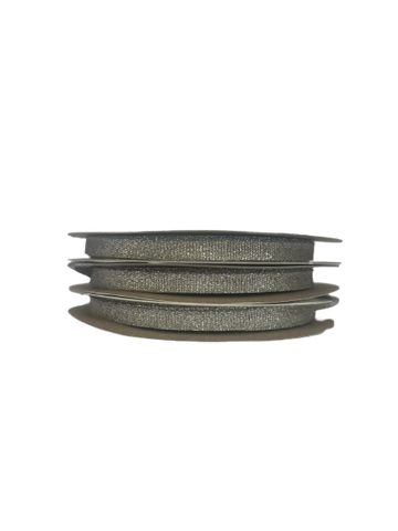 6mm x 20m Lurex Ribbon (Silver)