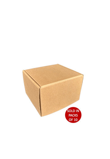 Kraft Shipper Box 193x182x132mm (Pack of 10)