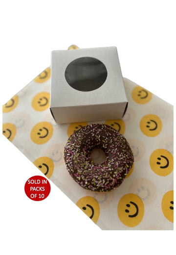 Single Donut Box (White)