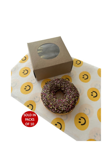 Single Donut Box (Kraft)