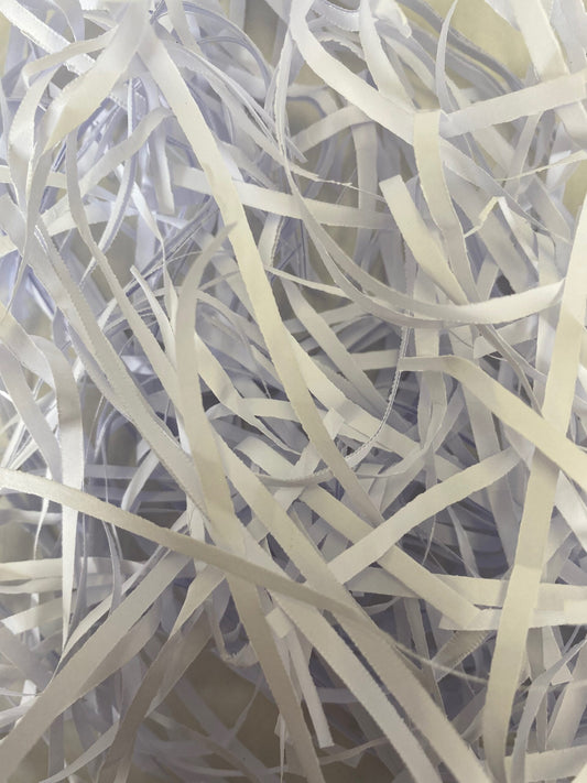White Shredded Paper (90g) NARROW