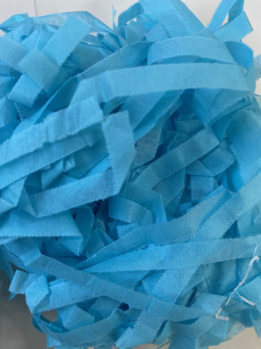 Light Blue Shredded Tissue Paper (15g)