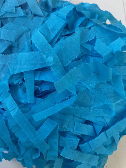 Dark Blue Shredded Tissue Paper (15g)