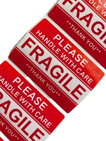 Fragile Stickers (500)