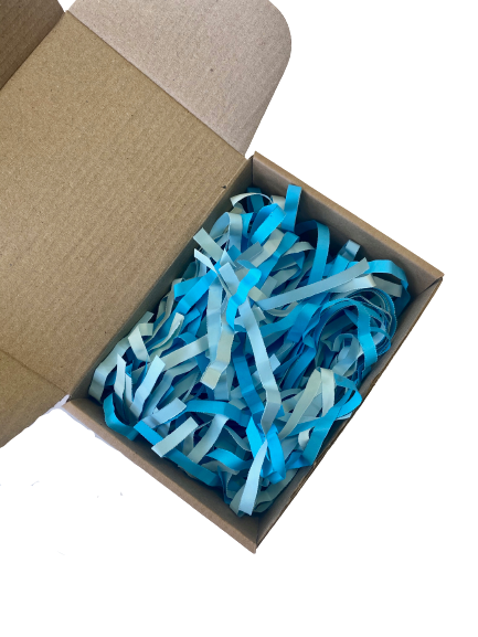 Blue Infusion Shredded Paper (90 grams)