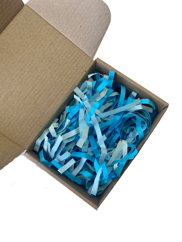 Blue Infusion Shredded Paper (90 grams)