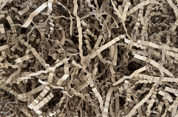 Kraft colour crinkle shredded paper box filler 00 gram packet