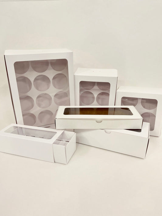 Confectionary Box Sample Pack (White)