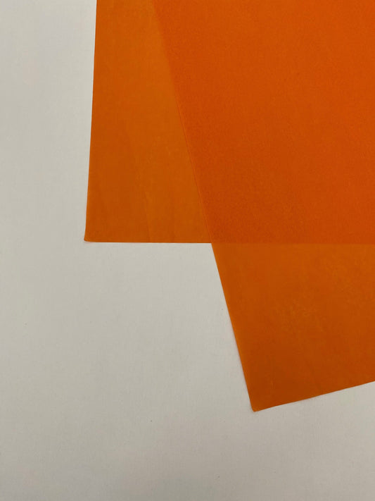 Orange Tissue Paper (100 sheets)