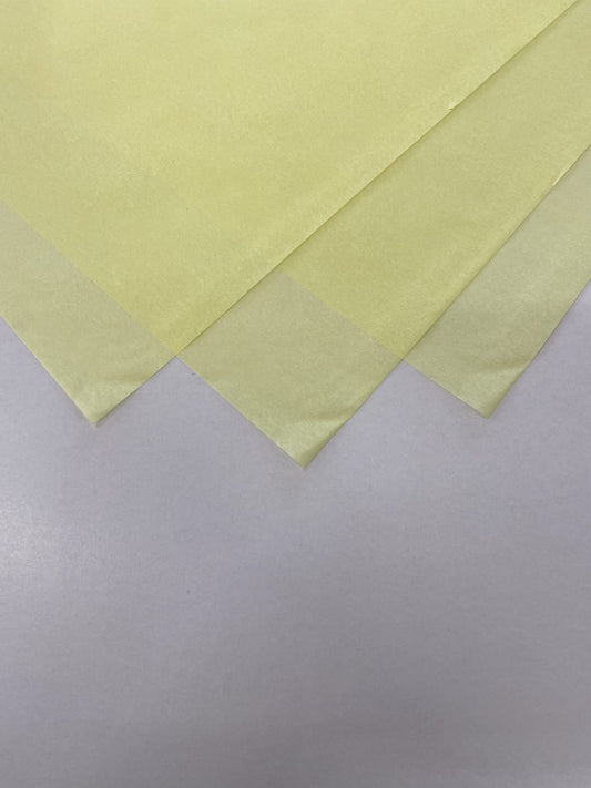 Light Yellow Tissue Paper (100 sheets)