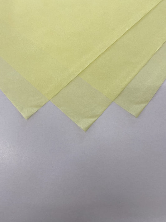 Light Yellow Tissue Paper (100 sheets)