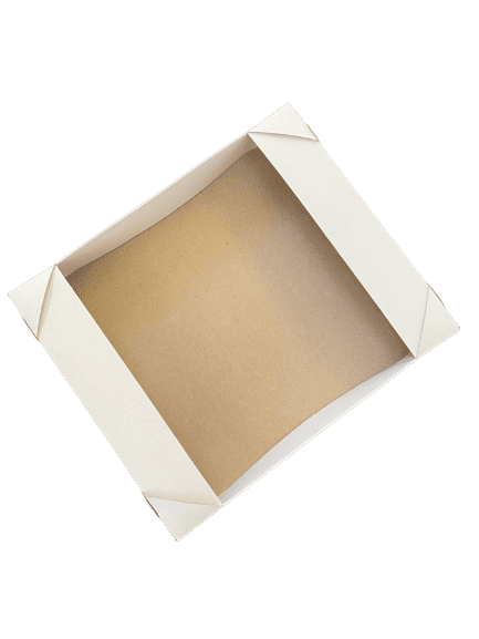 6 Cracker Box (White) 301x250x47mm – In The Box