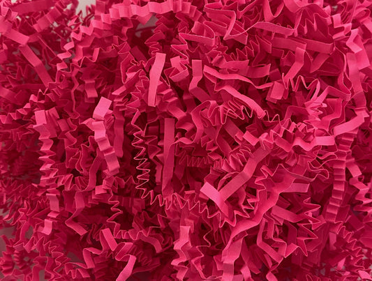 Lumo Pink Crinkle Shredded Paper (100g)