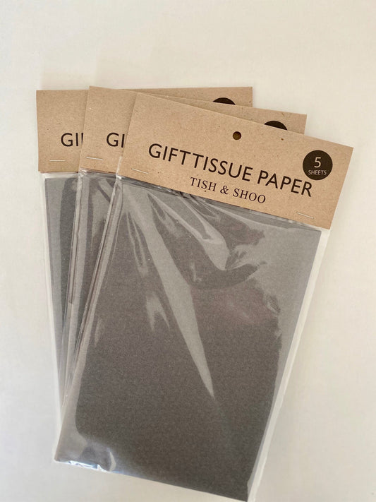 Grey Tissue Paper