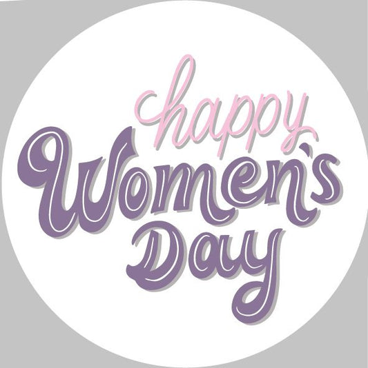 Happy Women's Day Sticker