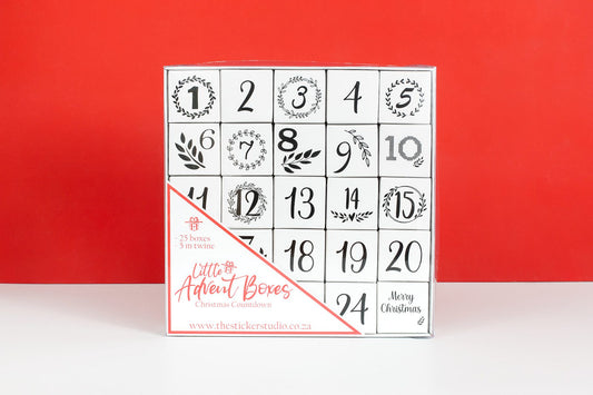 Little Advent Boxes White - In The Box