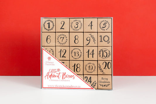 Little Advent Boxes kraft - In TheBox