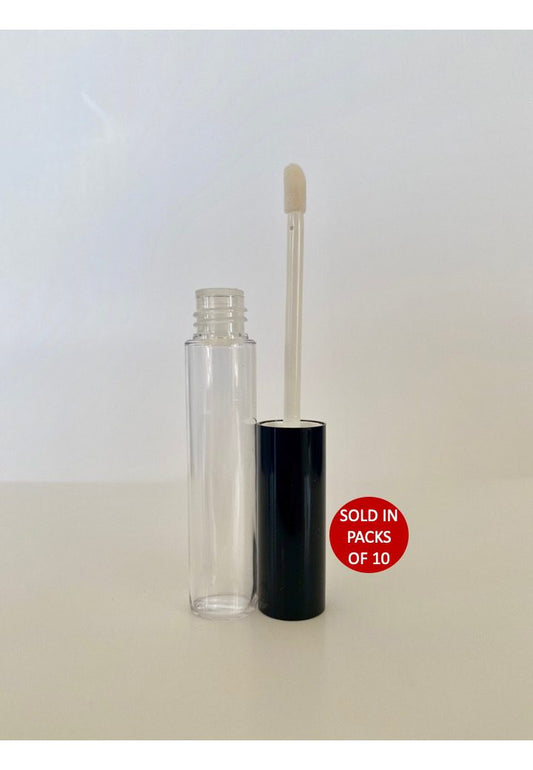6ml Lipgloss Container with Black Cap