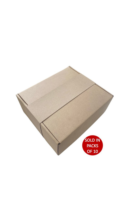 Kraft Belly Band ONLY (Fits Large Rectangle Shipper Box 252x232x112mm) (Pack of 10)