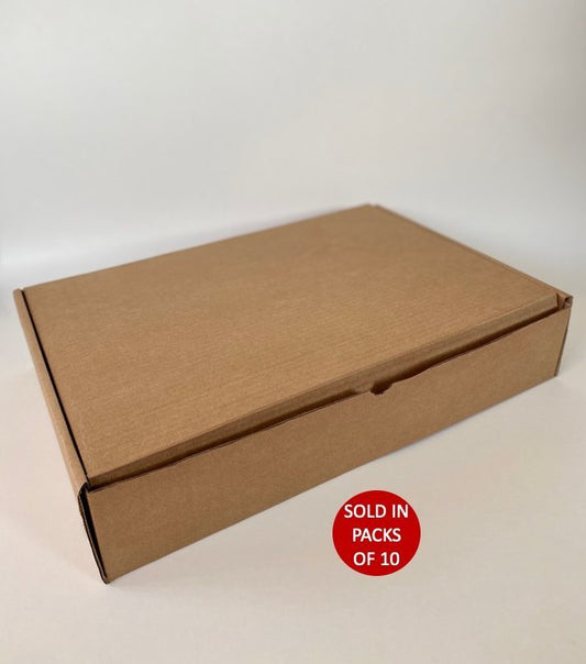 Corrugated Platter Box 485x327x96mm (Pack of 10)