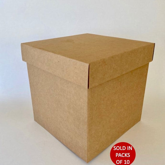 Tall gift box kraft